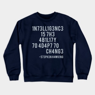 Intelligence Code Crewneck Sweatshirt